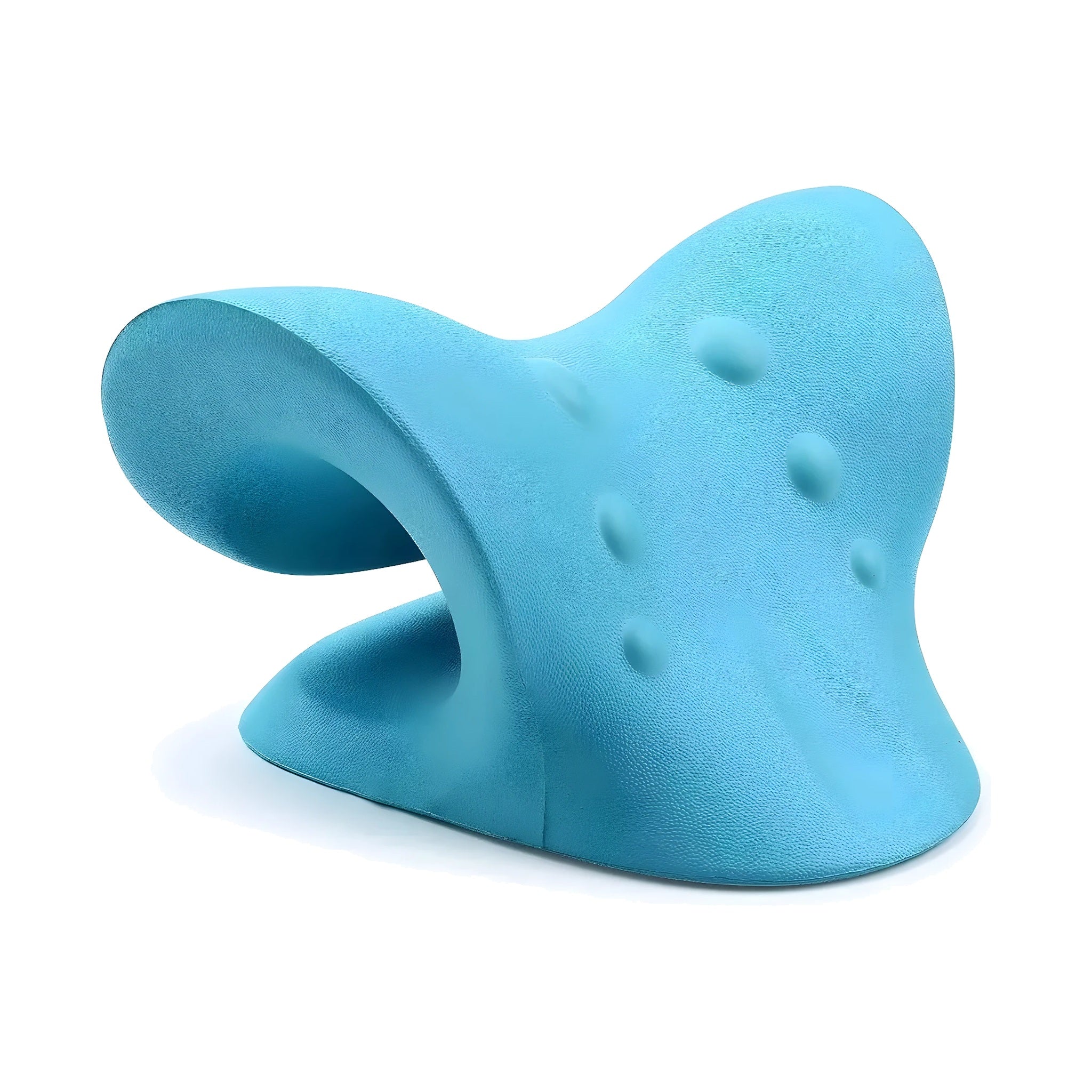 almohada cervical Tipo C en vista tres cuartos