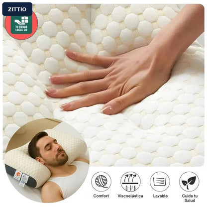 Textura suave y transpirable de la almohada 3D ZITTIO