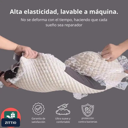 Almohada lavable y de alta elasticidad